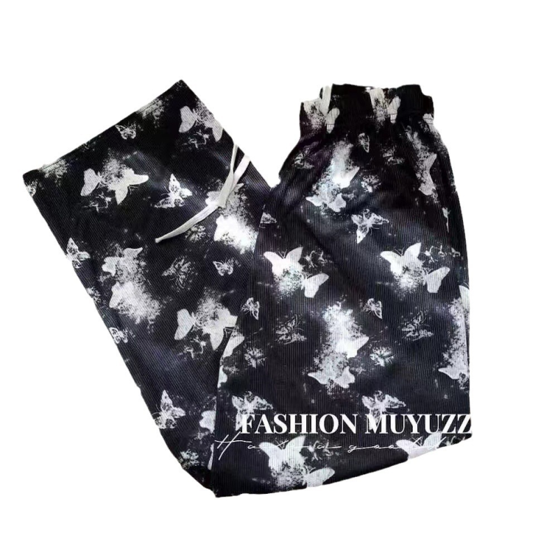 Women's Pants Supplier - Chinese Loose Casual Straight-Leg