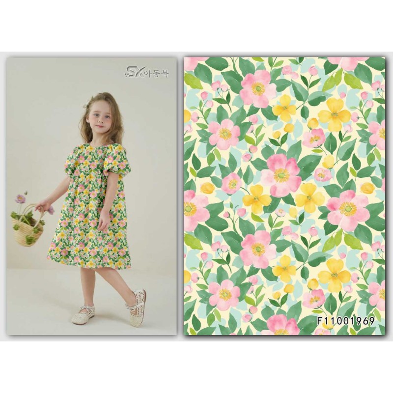 Natural Print Manufacturer - New Style Soft Luxury Flower