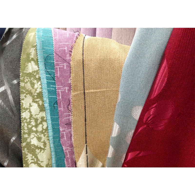 Jacquard Linen Fabric Supplier - Living Room Curtain Textile