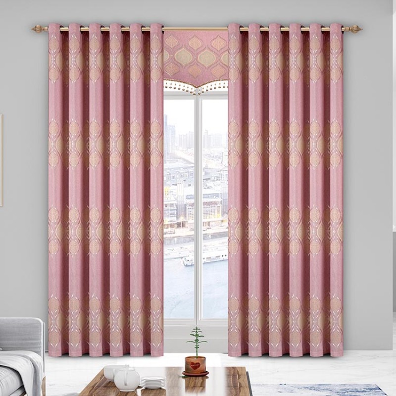 Royal Jacquard Fabric Supplier - 280cm Width Blackout Curtain