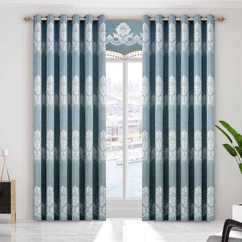 Curtain Fabric Manufacturer - Thick Green Color Material