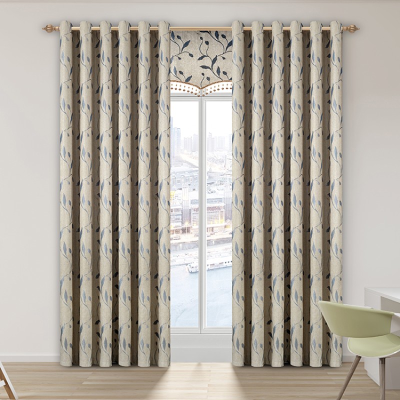 Jacquard Curtain Fabric Manufacturer - New Style 280cm Wide