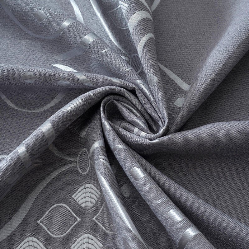 Embroidered Fabric Supplier - Cheap Spliced Curtain Roll
