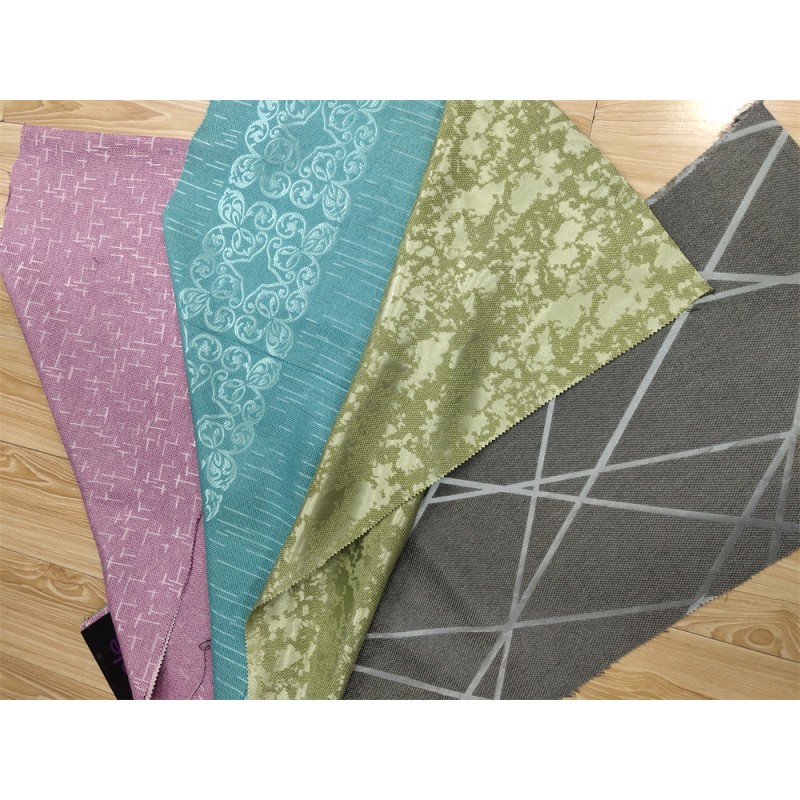 Jacquard Linen Fabric Supplier - Living Room Curtain Textile