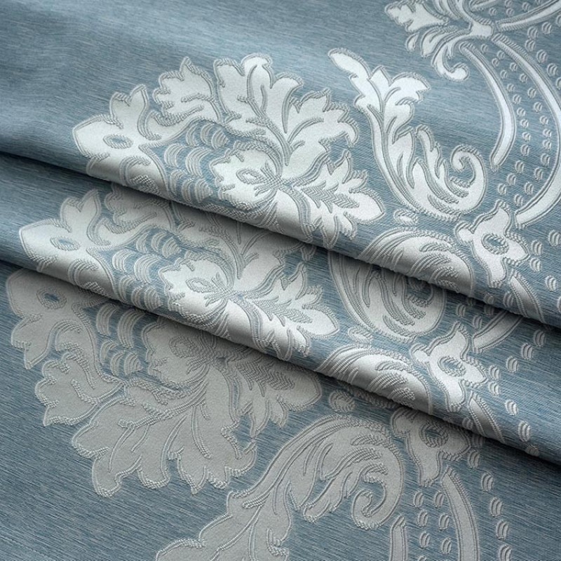 Curtain Fabric Manufacturer - Thick Green Color Material