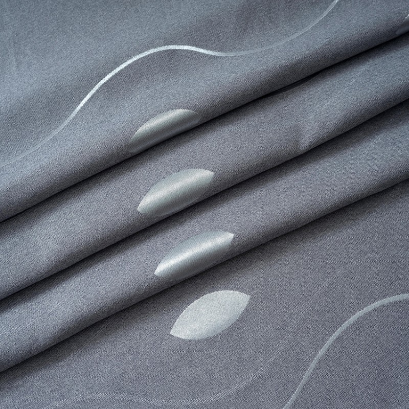 Linen Curtain Fabric Supplier - Custom Color Deer Jacquard