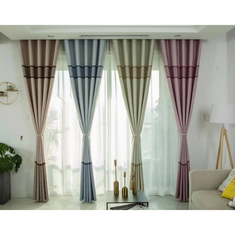 Jacquard Linen Fabric Supplier - Curtain Textile Raw Material