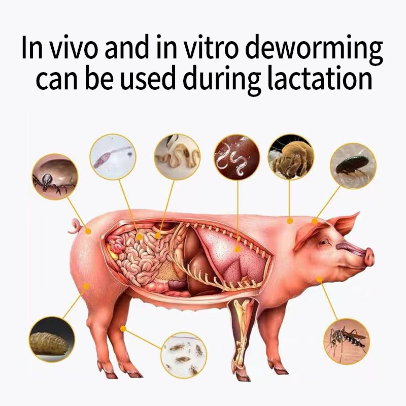 Good Effect Internal and External Deworming Livestock Use Animal Feed Additives