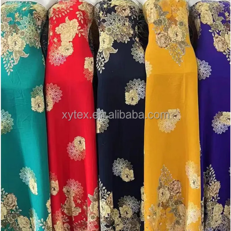 Somali Bati Fabric Manufacturer - Custom Soft Rayon Printed Textile