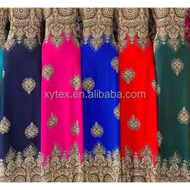 Rayon Somali Bati Manufacturer - New Design Women Dress Fabric