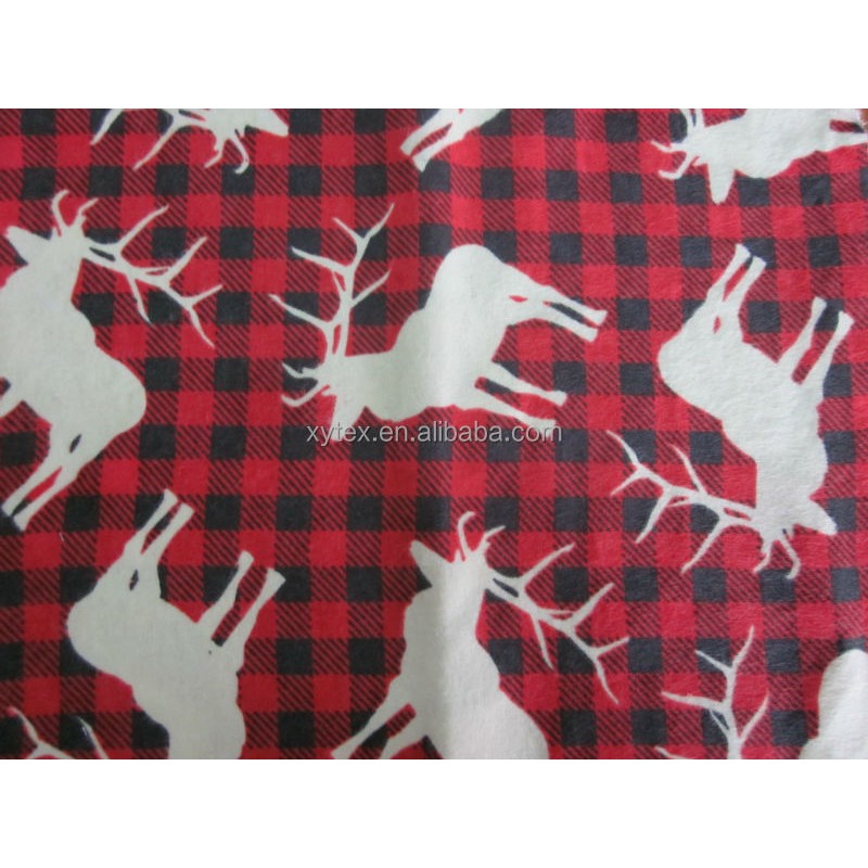 Cotton Flannel Fabric Factory - Custom Print Flannel Material