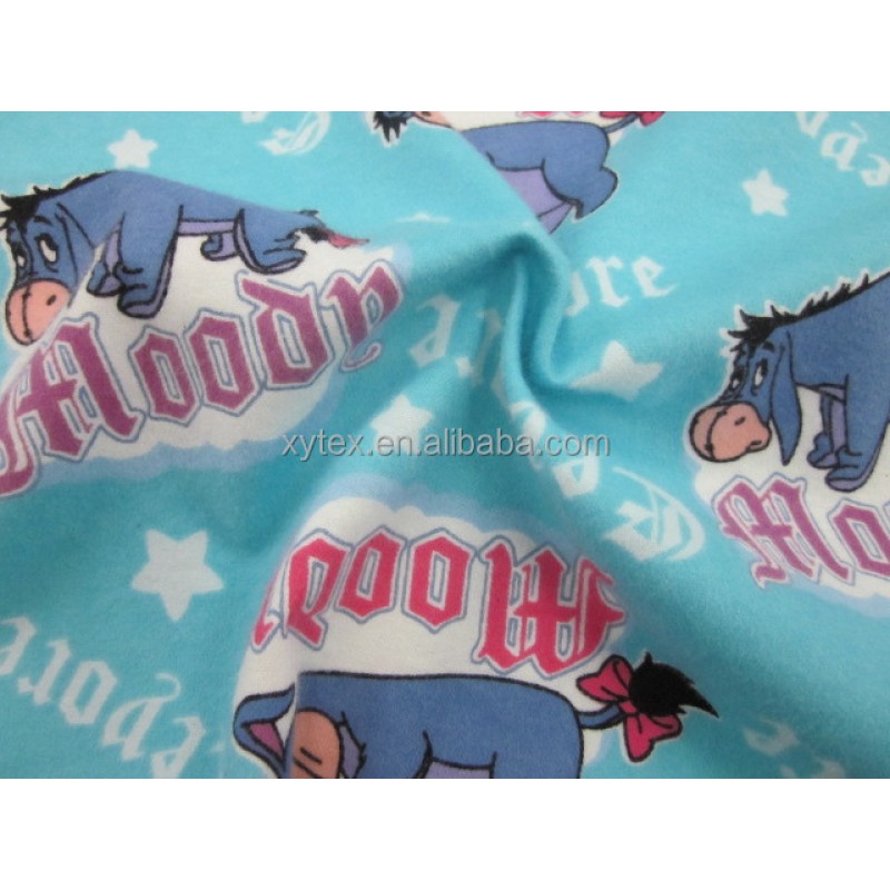 Cotton Flannel Fabric Manufacturer - Red Plaid Printed Textile