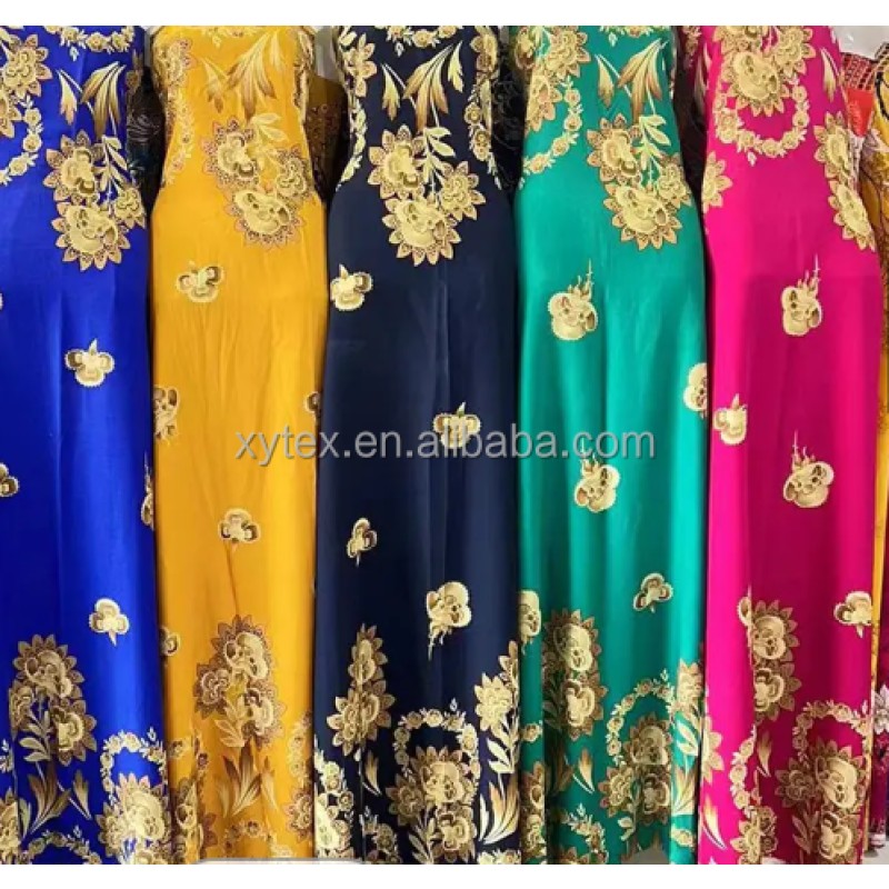 Rayon Somali Bati Manufacturer - New Design Women Dress Fabric
