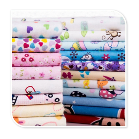 Cotton Flannel Fabric Manufacturer - Flowers Printed Woven