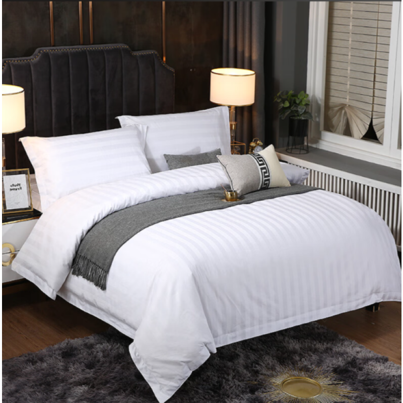 Cotton Satin Bed Sheet Fabric Manufacturer - OEM Custom Bedding