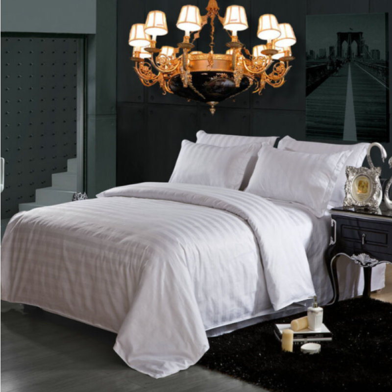 Cotton Satin Hotel Bedding Fabric Supplier - Bulk Custom Sizes