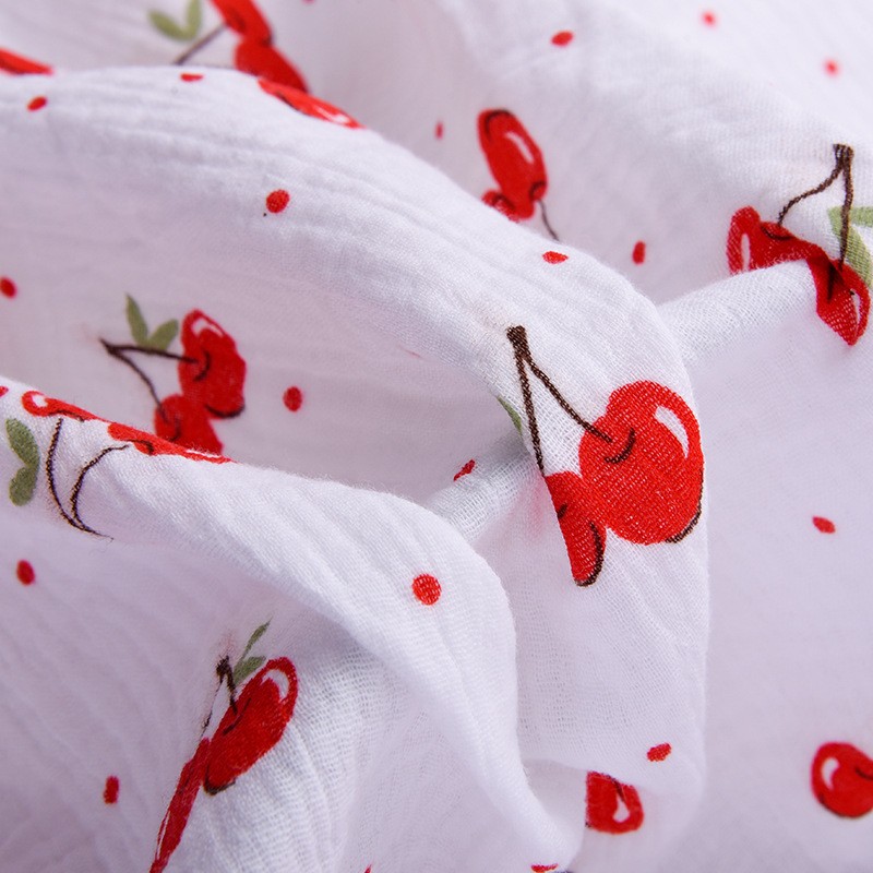 Cotton Gauze Fabric Factory - Muslim Crinkle Baby Clothing
