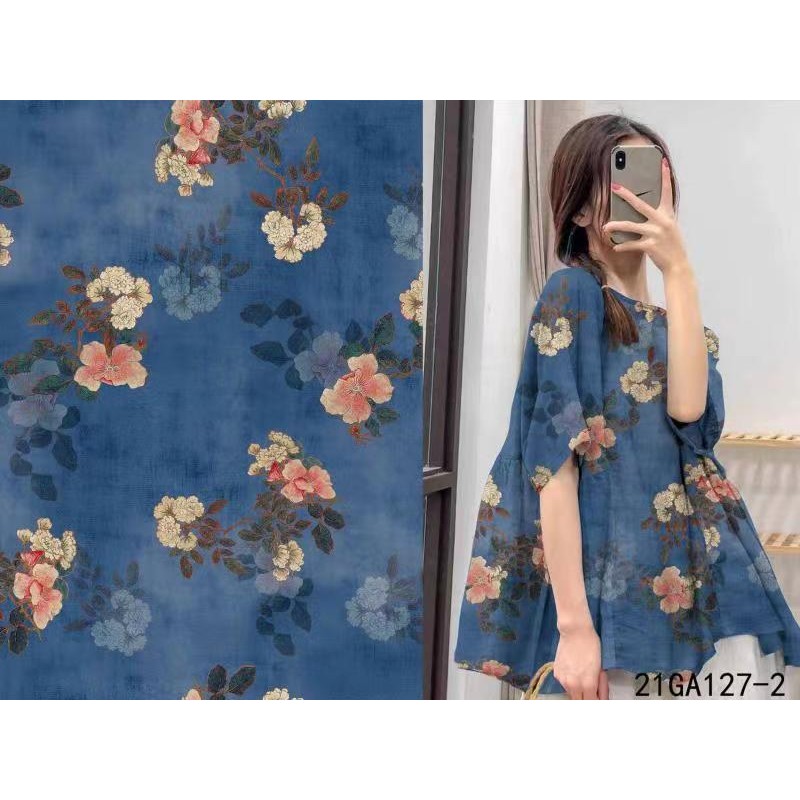 Rayon Printed Fabric Factory - Cheap Women Clothes