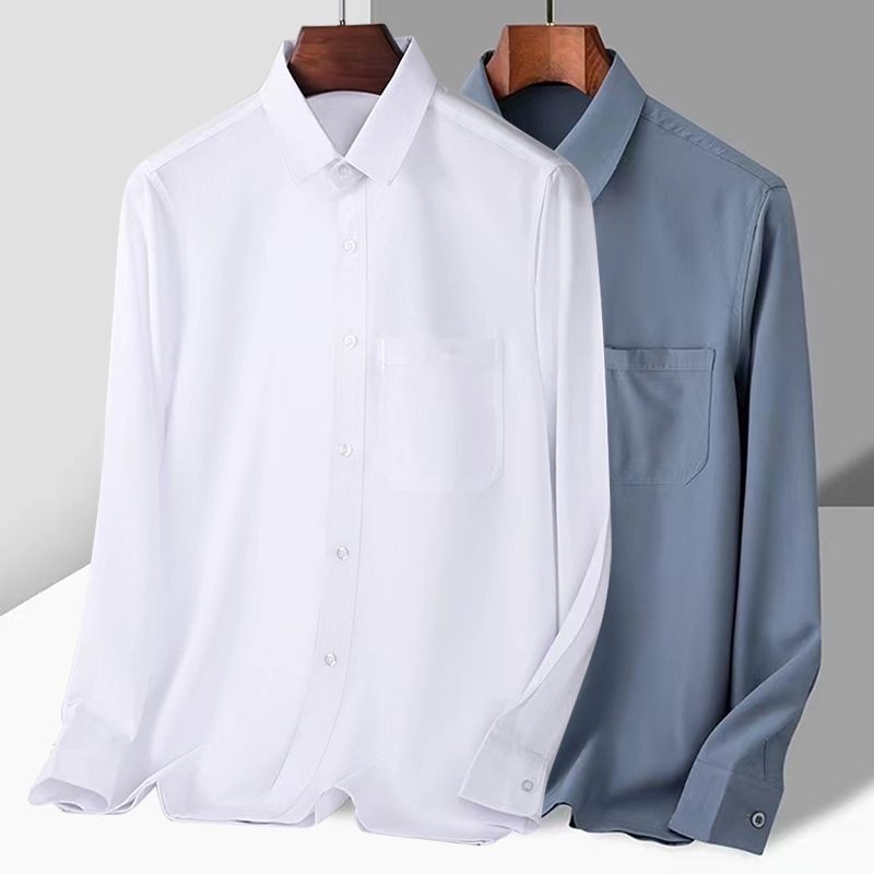 Spun Polyester Fabric Supplier - Lightweight Men Shirts