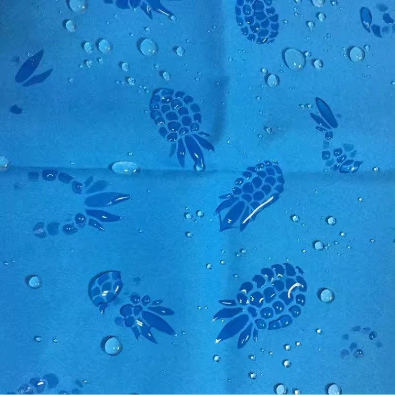 Printed Microfiber Fabric Supplier - Umbrella Rain Jacket