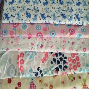Organic Cotton Flannel Factory - Printed Twill Baby