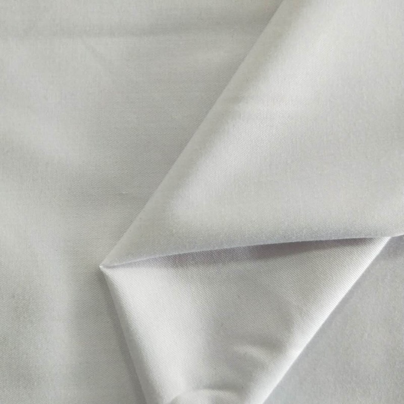 Polyester Viscose Thobe Fabric Supplier - Printed Slub Style