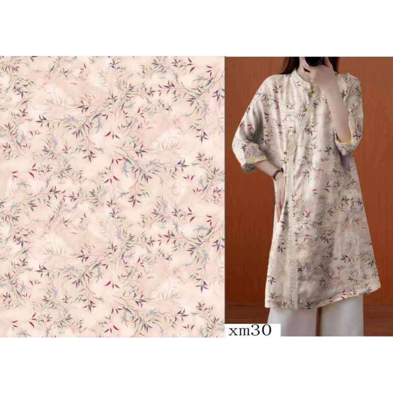 Rayon Printed Fabric Factory - Digital Print Summer