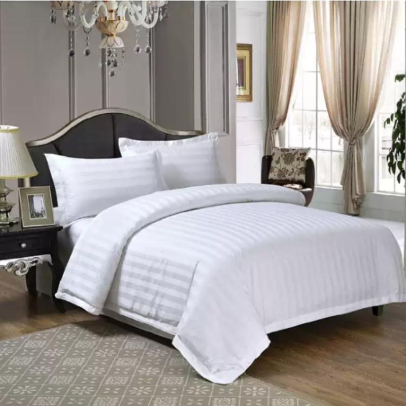 Cotton Satin Hotel Bedding Fabric Supplier - Bulk Custom Sizes