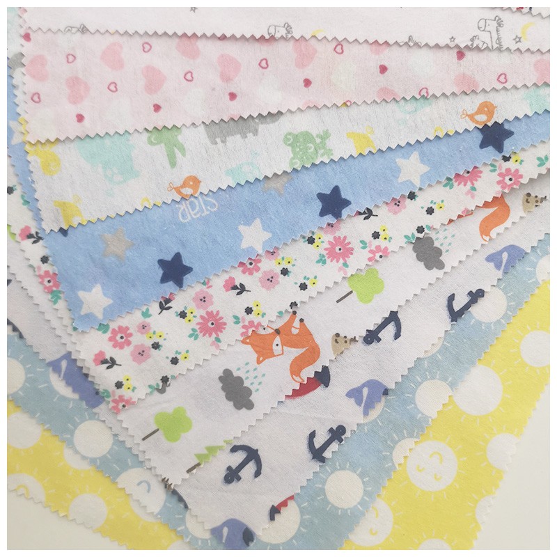 Cotton Flannel Fabric Factory - Quilting Baby Use