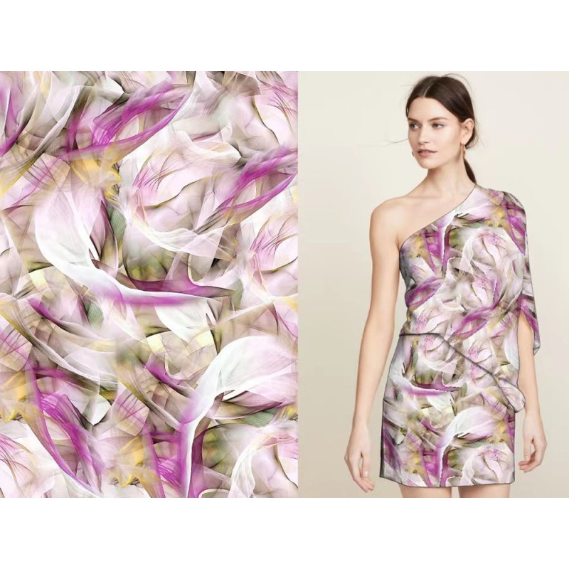 Polyester Printing Fabric Manufacturer - Imitation Silk Cloth