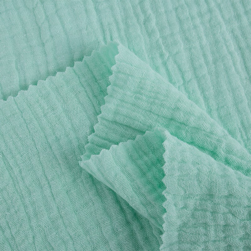 Cotton Gauze Fabric Factory - Muslim Crinkle Baby Clothing