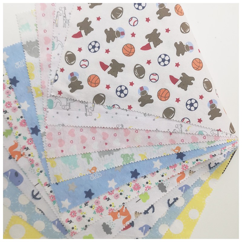 Cotton Flannel Fabric Factory - Quilting Baby Use