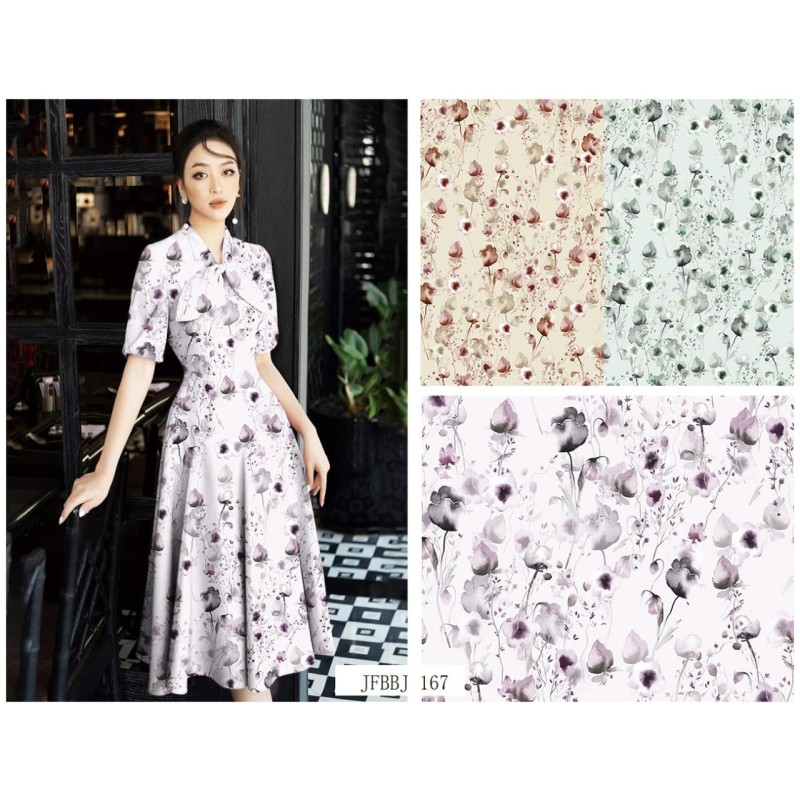 Rayon Printed Fabric Factory - Digital Print Summer