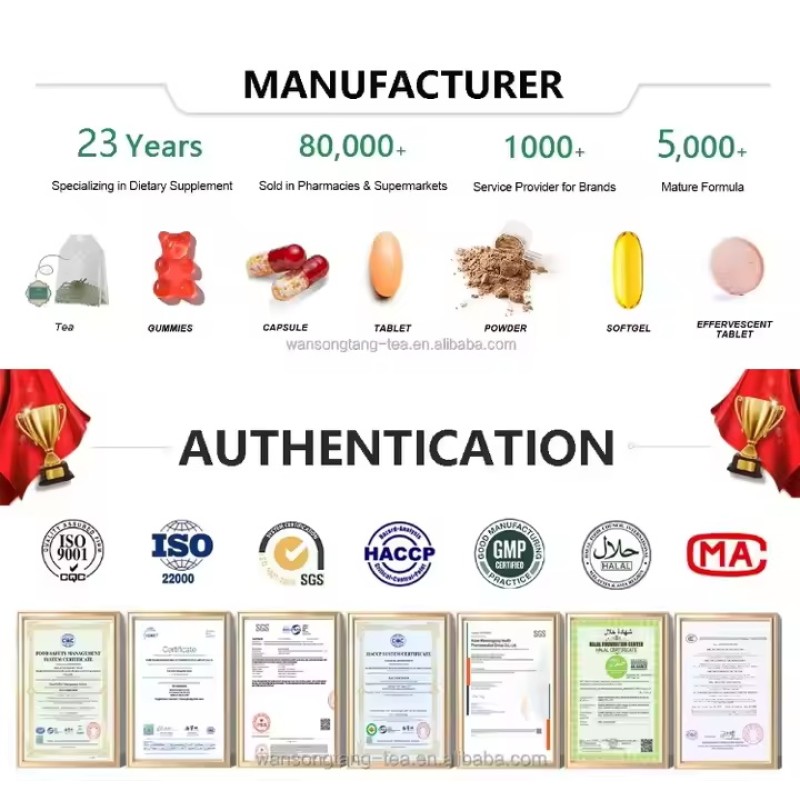 Slimming Capsules Factory - ISO22000 Certified Custom Packaging
