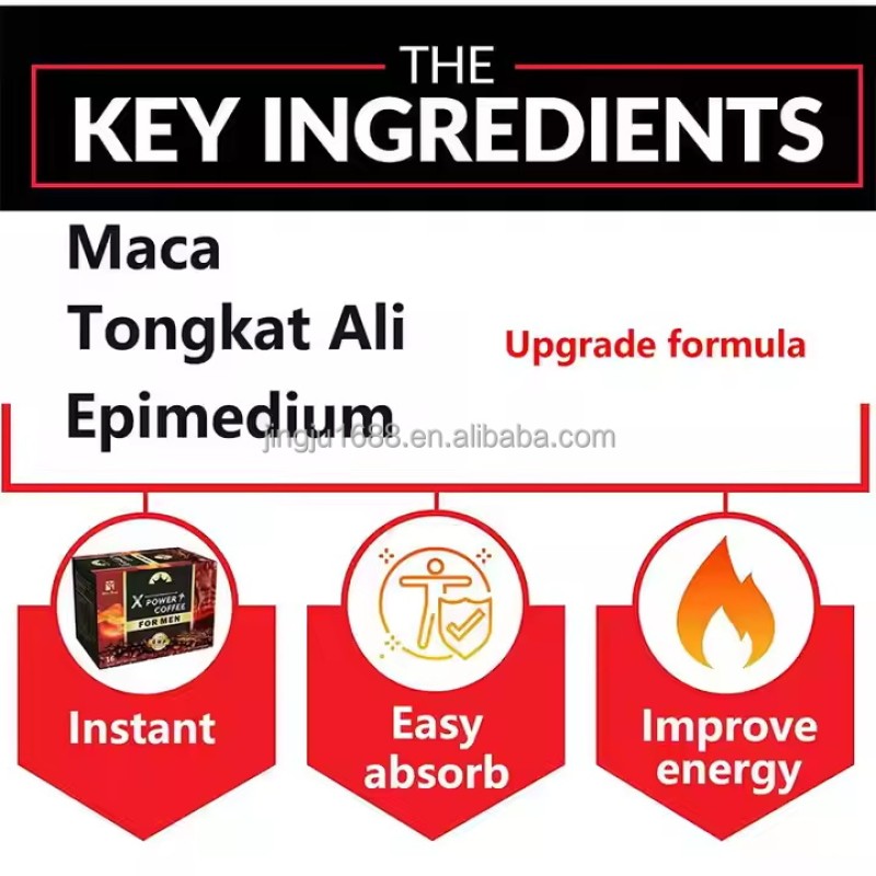 Maca Coffee Supplier - Herbal Extract Immunity Strength OEM