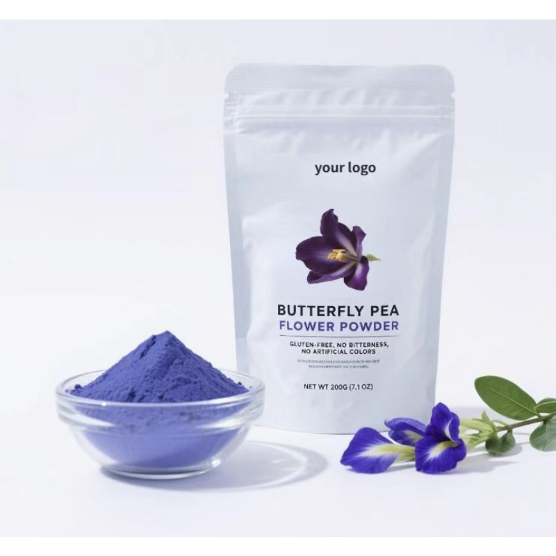 Butterfly Pea Powder Factory - Organic Custom Packaging