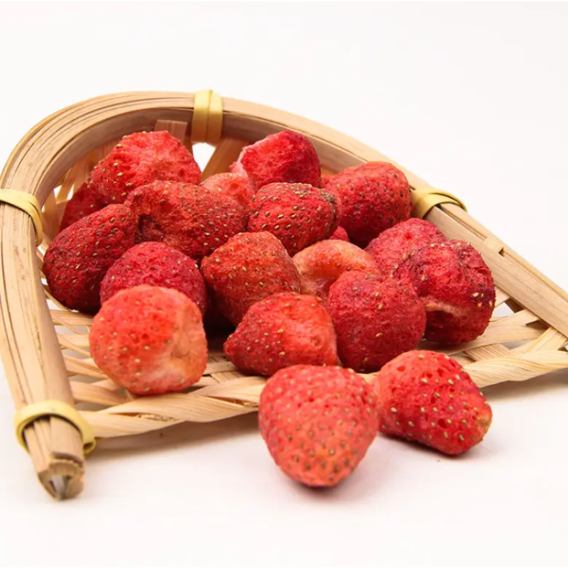 Freeze Dried Strawberries Manufacturer - Whole Fruit Snack OEM