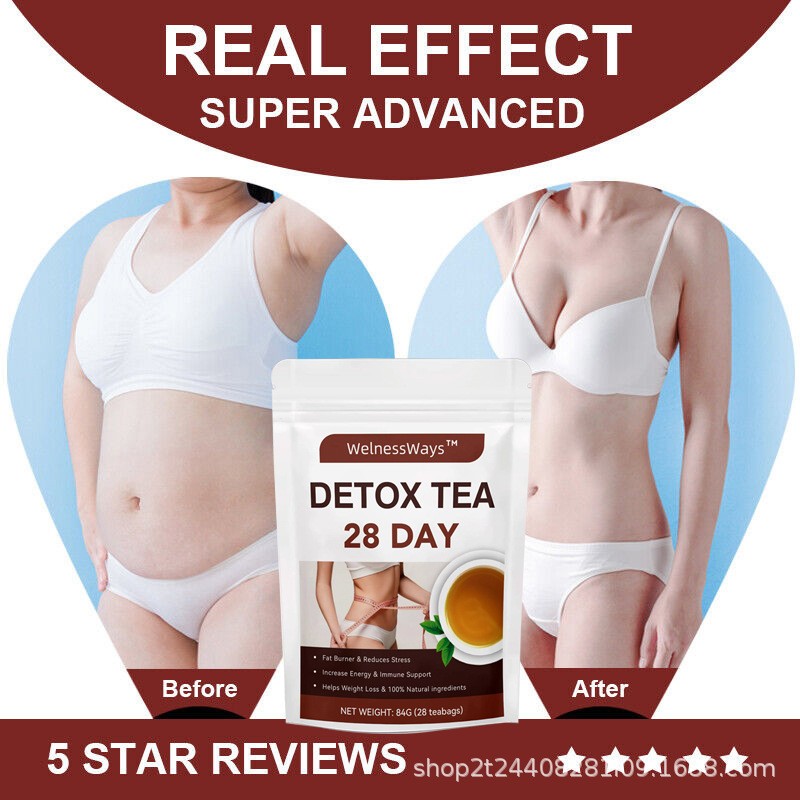 Detox Tea Factory - 14 Day Fat Burning Sitting