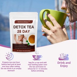 Detox Tea Factory - 14 Day Fat Burning Sitting