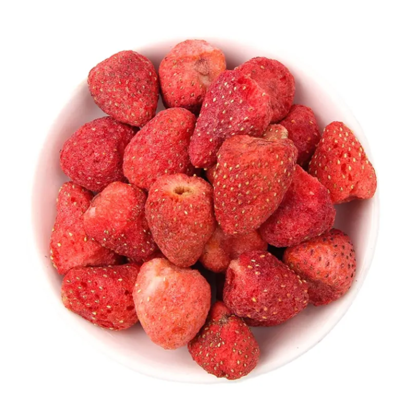 Freeze Dried Strawberries Manufacturer - Whole Fruit Snack OEM