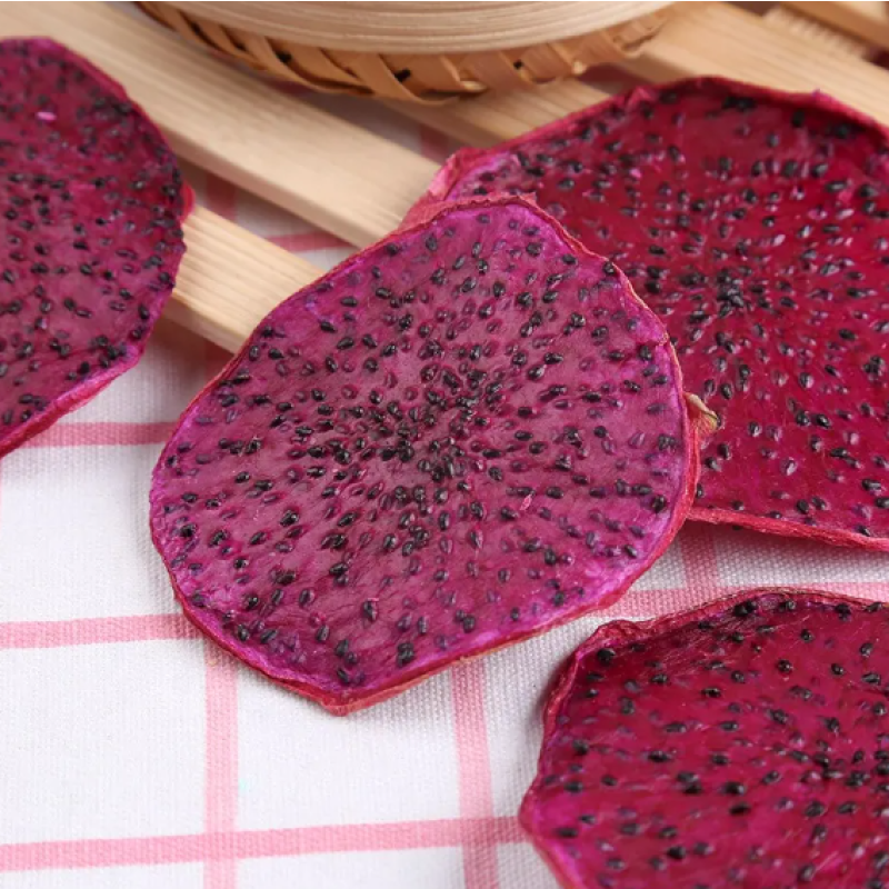 Dragon Fruit Slices Factory - Organic Dried Snacks AD Process
