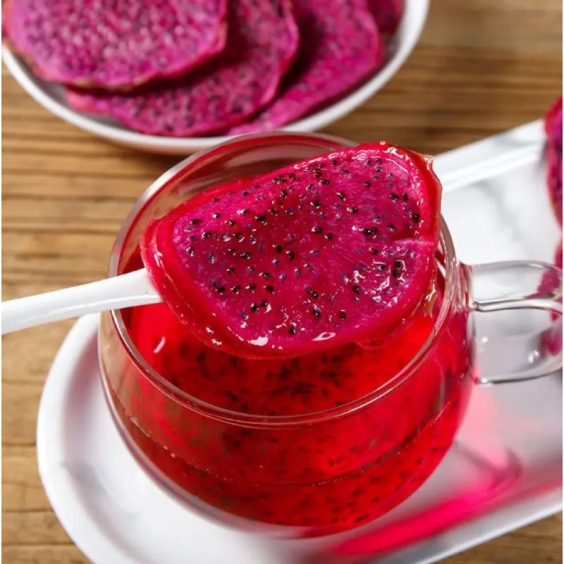 Dragon Fruit Slices Factory - Organic Dried Snacks AD Process