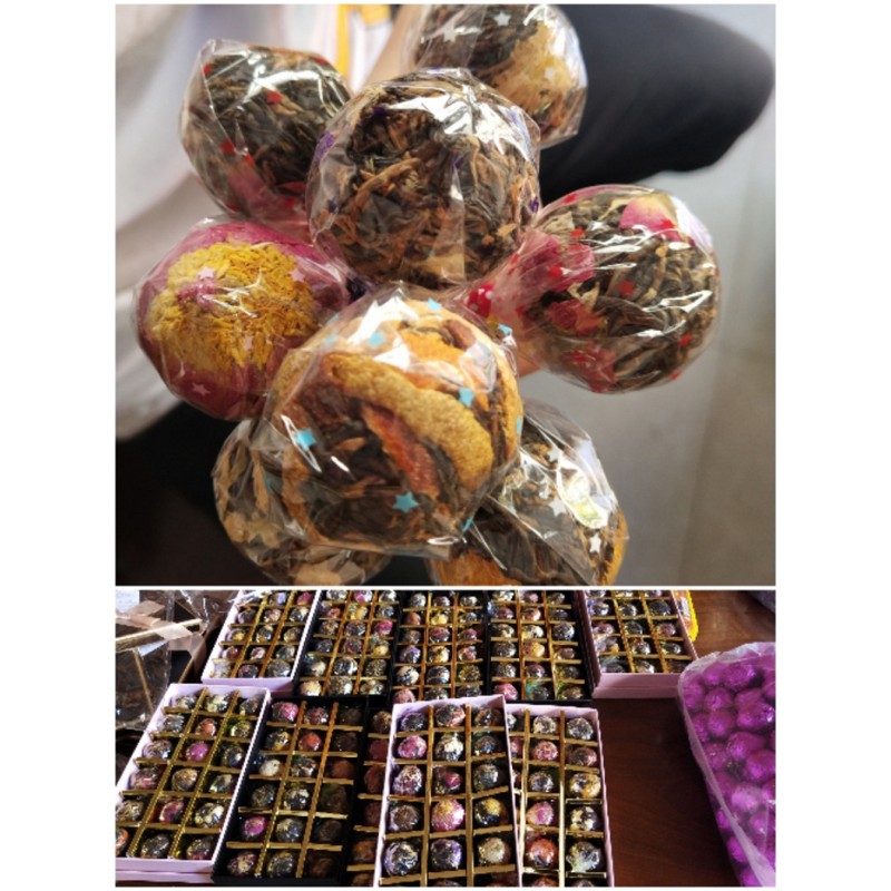 Blooming Tea Ball Supplier - Hand Rolled Flower