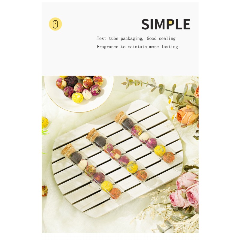 Test Tube Blooming Ball Supplier - Flowering Tea