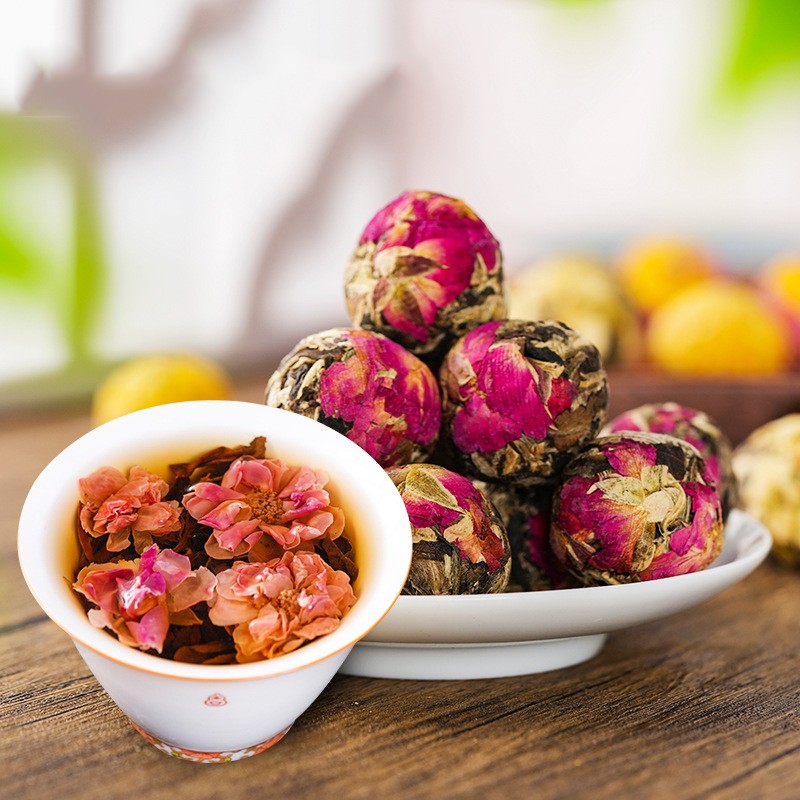 Pu'er Blooming Tea Manufacturer - Handmade Flower