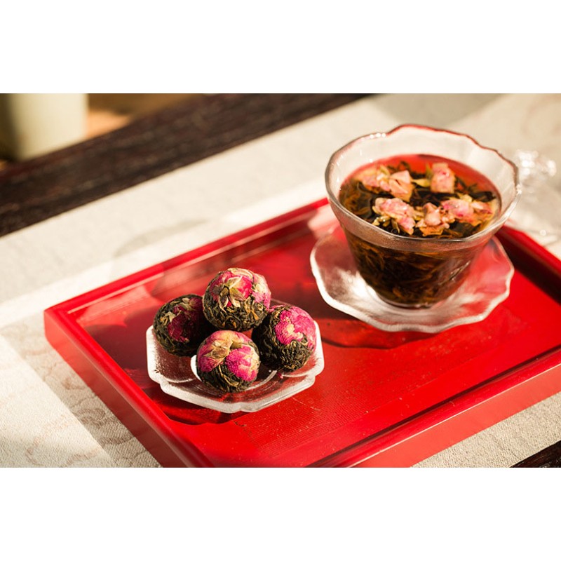 Black Tea Blooming Ball Factory - Artistic Gift
