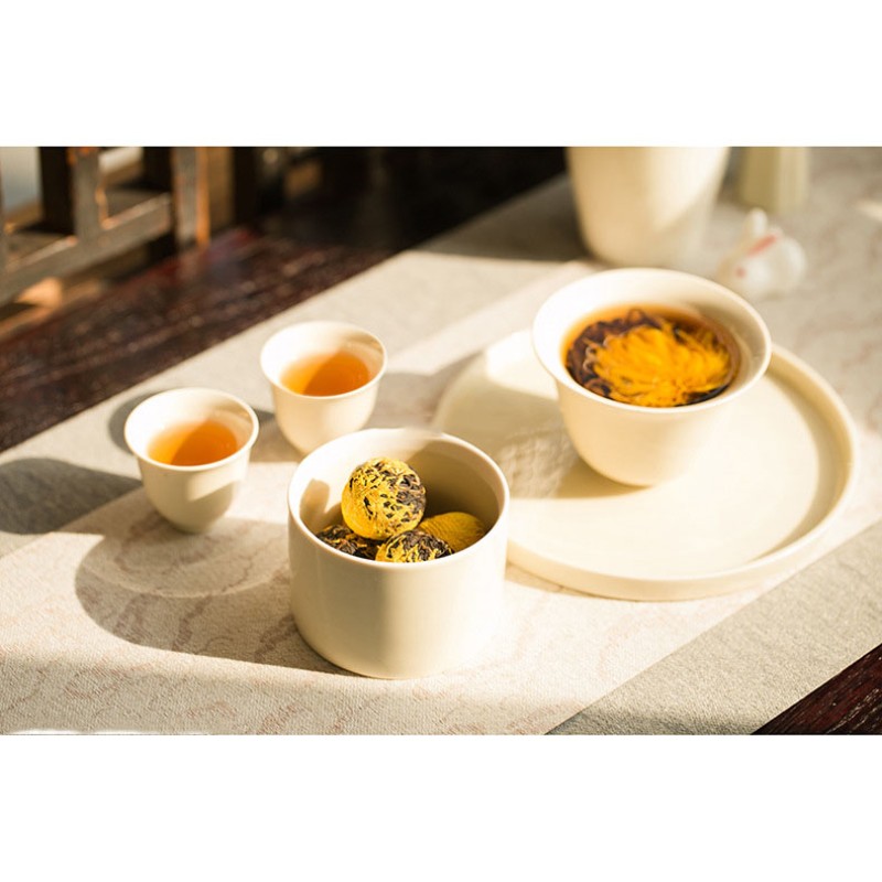 Black Tea Blooming Ball Factory - Artistic Gift