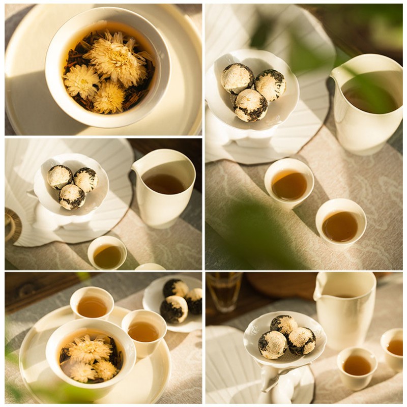 Blooming Tea Ball Supplier - Hand Rolled Flower