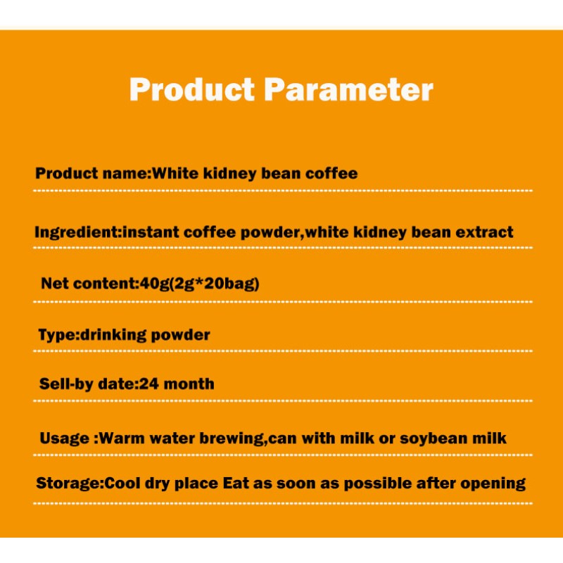 Slimming Coffee Factory - White Kidney Bean