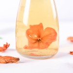 Dried flower tea